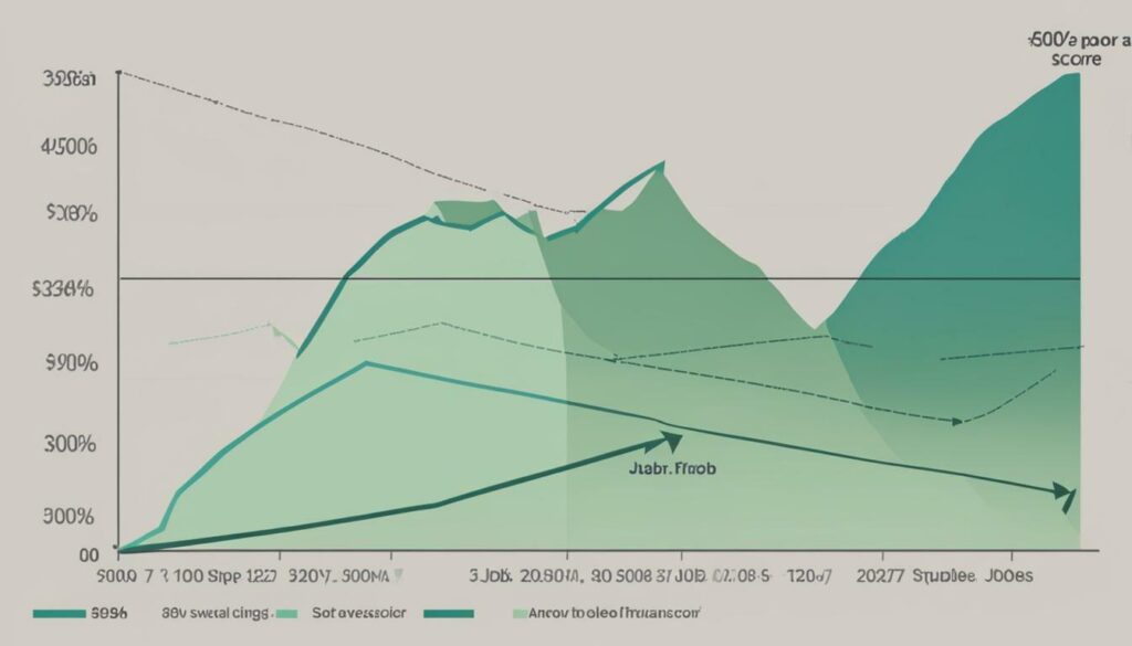 The impact of job changes on credit scores