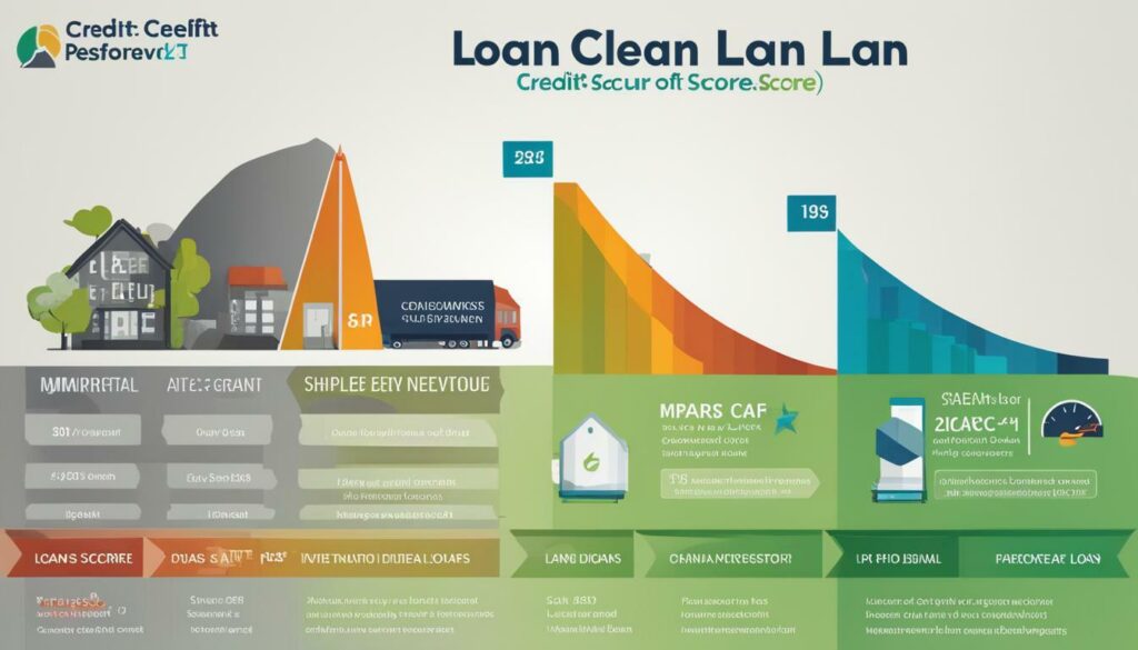 credit score impact of different loans