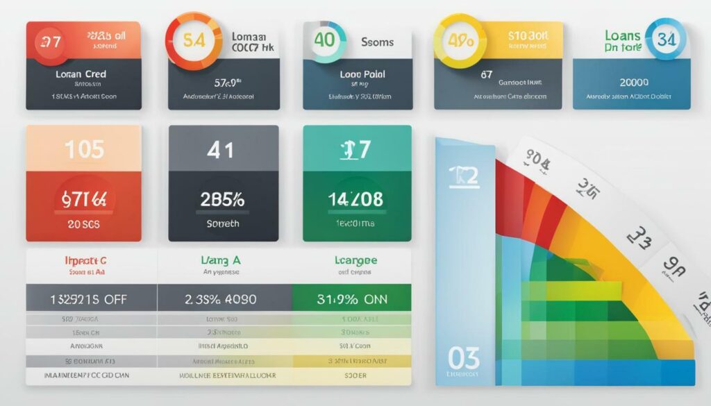 loan influence on credit scores