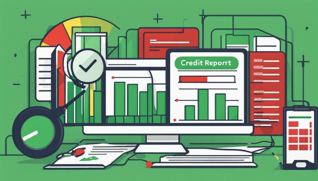 self-employed credit report