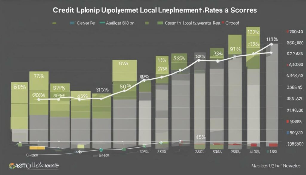 credit score and economic conditions