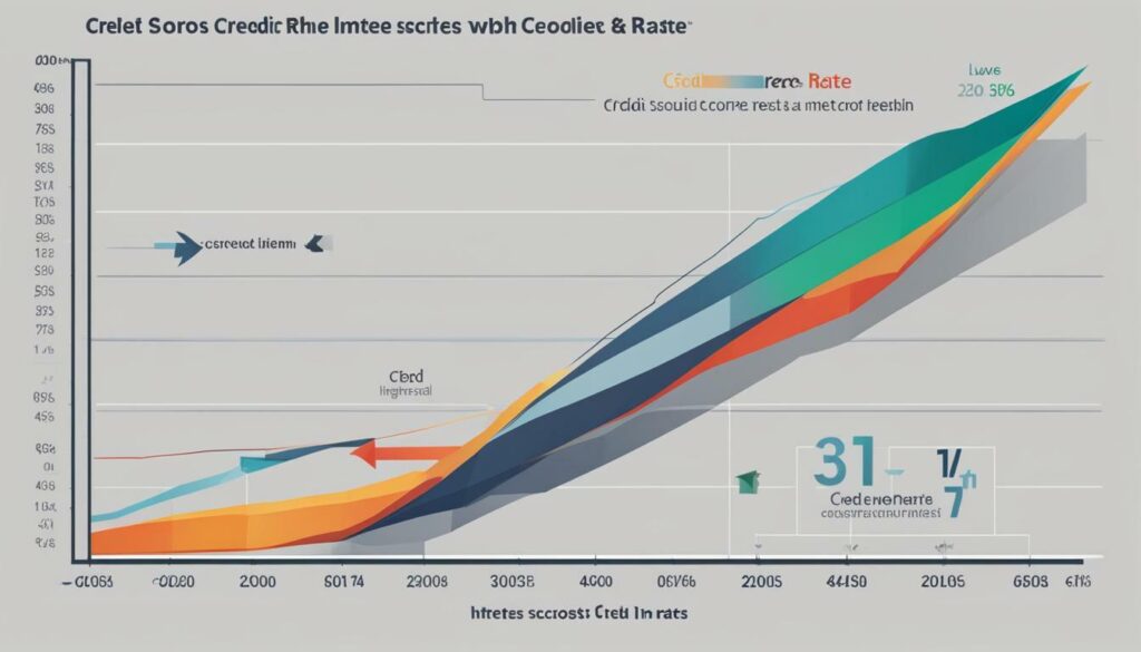 credit score and interest rate relationship