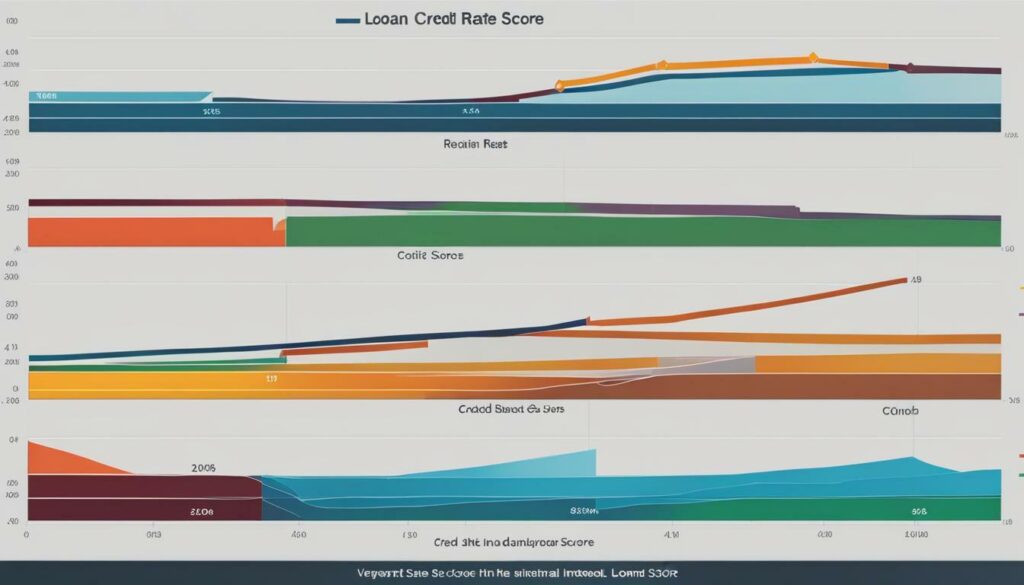 credit score impact on loan interest rates