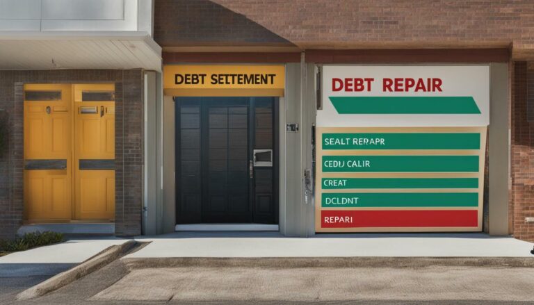 Impact of debt settlements on credit repair