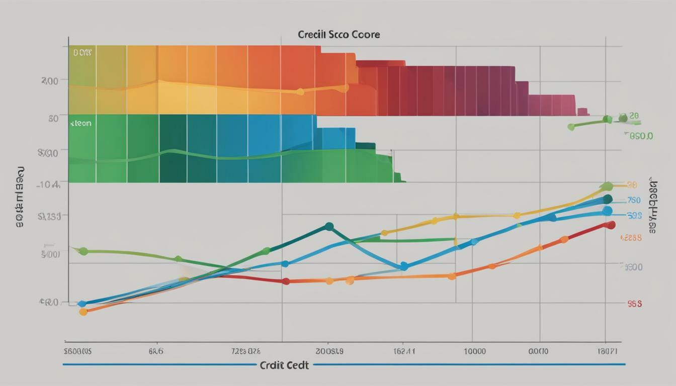 The relationship between income and credit score