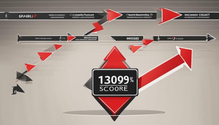 the impact of missed or late payments on credit scoring